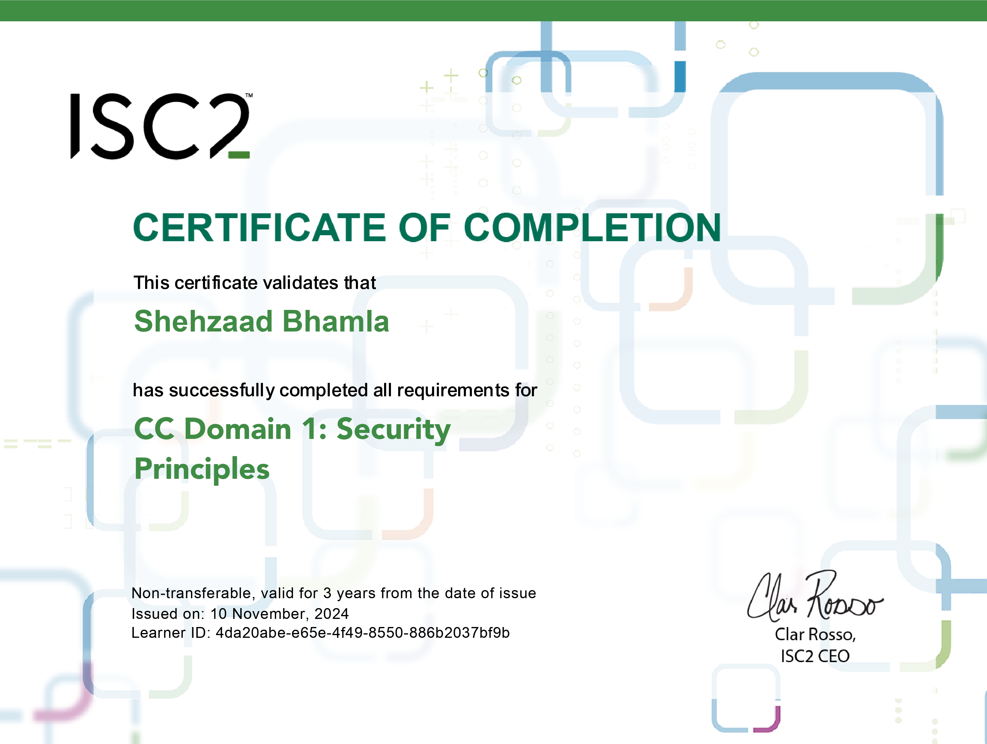 Domain 1 Security Principles