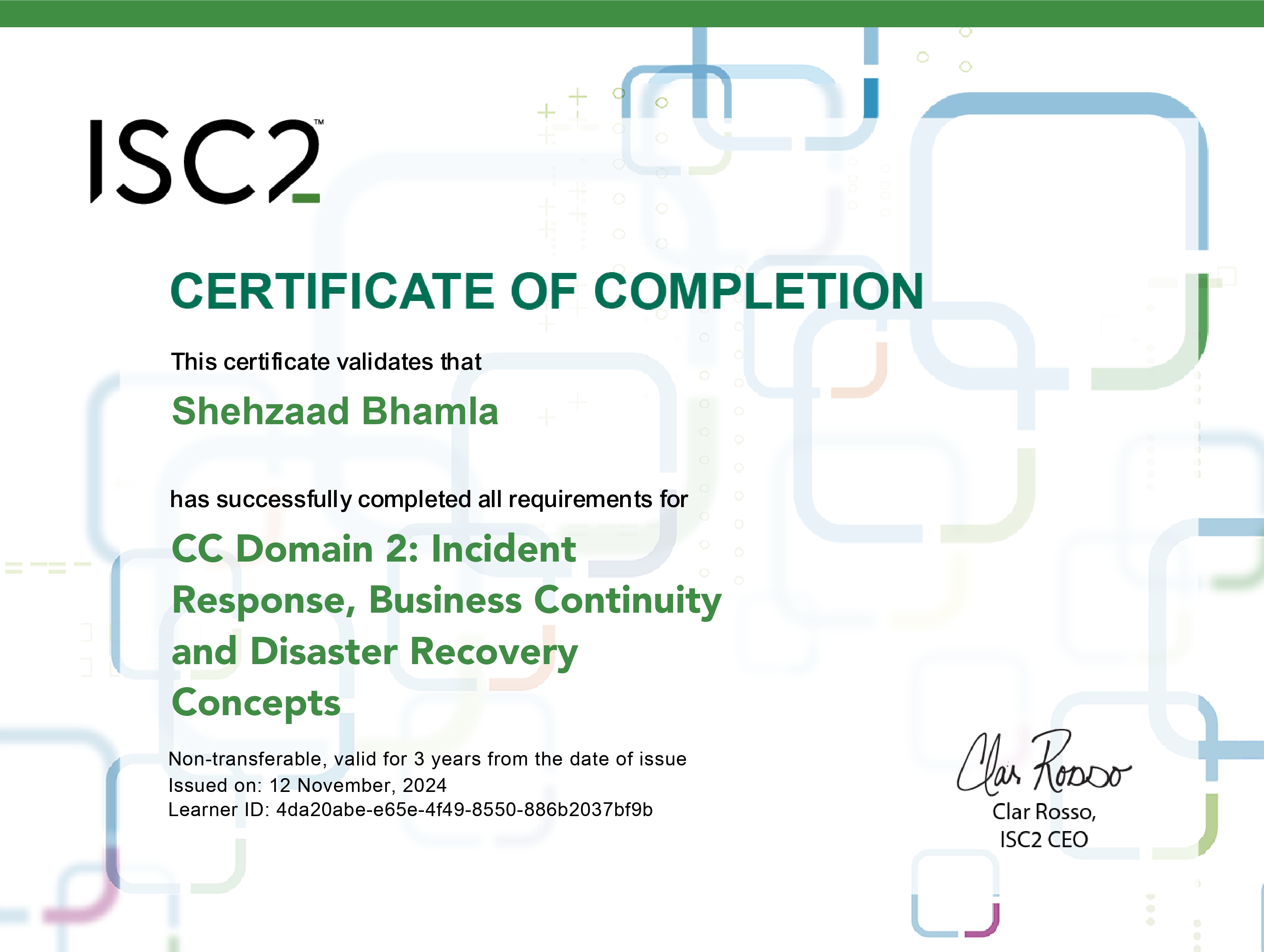 Domain 2 Incident Response